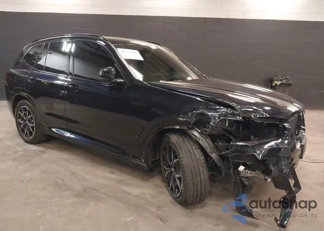 2023 BMW X3 xDrive30I из США, поврежденный, VIN 5UX53DP09P9R15217